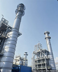 asian crude oil refinery