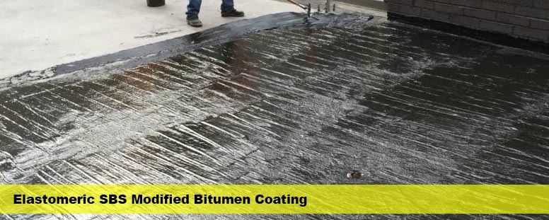 Elastomeric SBS Modified Bitumen Coating
